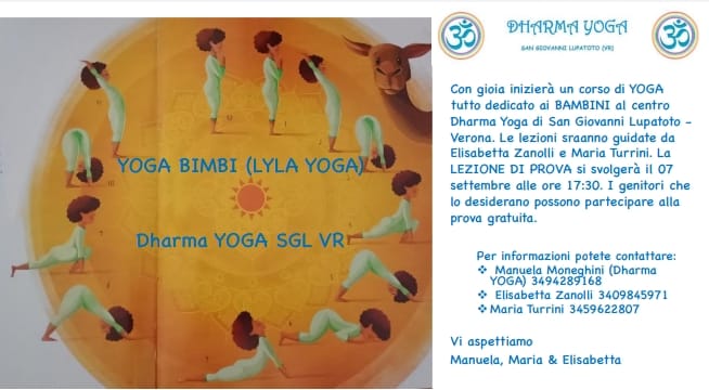 YOGA PER BAMBINI   corso dai 5 ai 10 anni